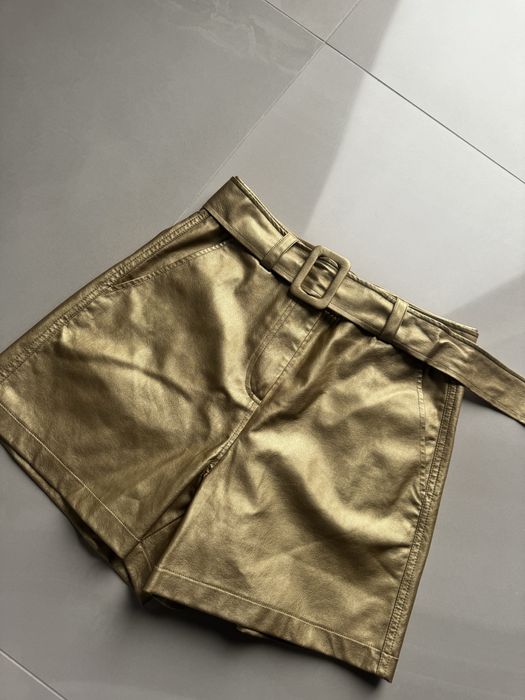 pantaloni scurti de piele Liu Jo