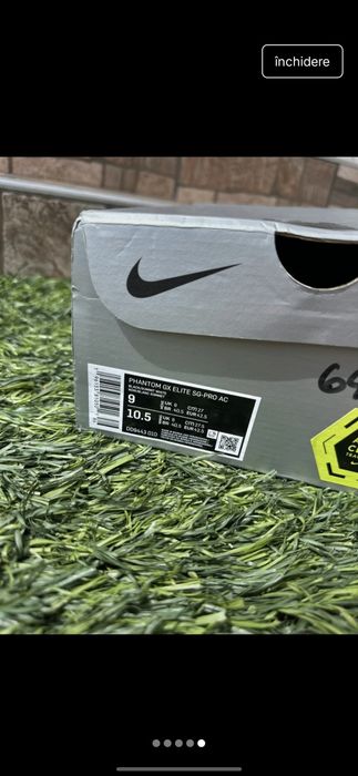 Nike phantom gx anti clog sg elite acc 42.5