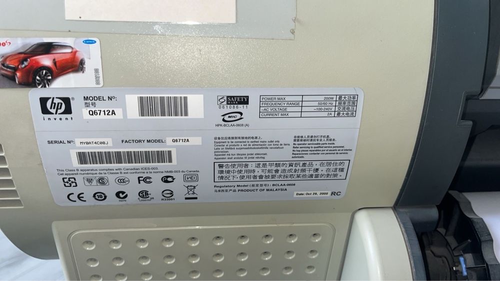 Плоттер hp t610 в отличном состоянии