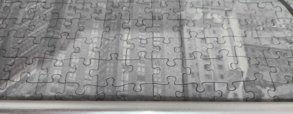 Puzzle Pranz pe un zgarie-nori 1.000 piese inrămat