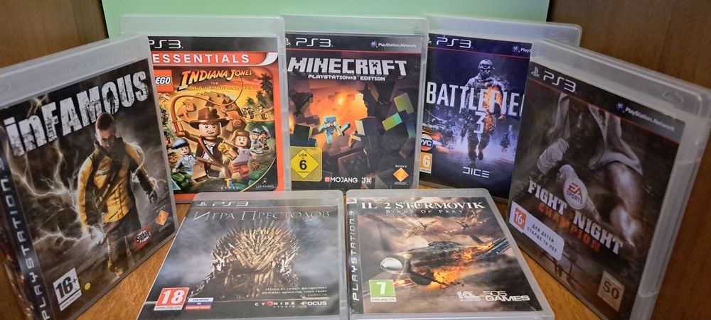 Игры Сони 4 / 3 диски !