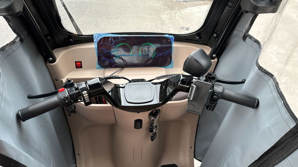 Пассажирский трицикл рикша Skillmax X8 — для взрослых и пожилых