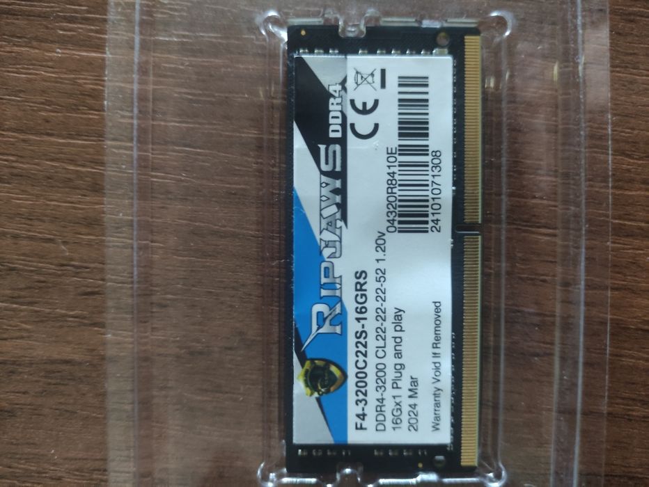 ОЗУ DDR-4 16Gb. 3200