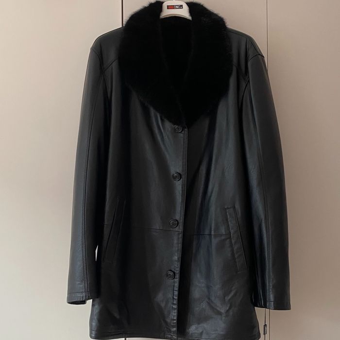 Дубленка мужская, 56 размер