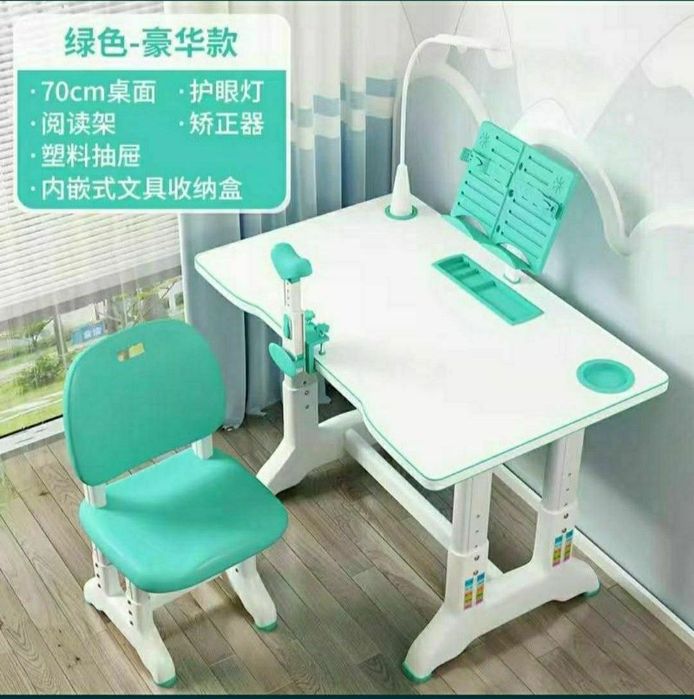 Письменный детский стол стул. Даставка бесплатная