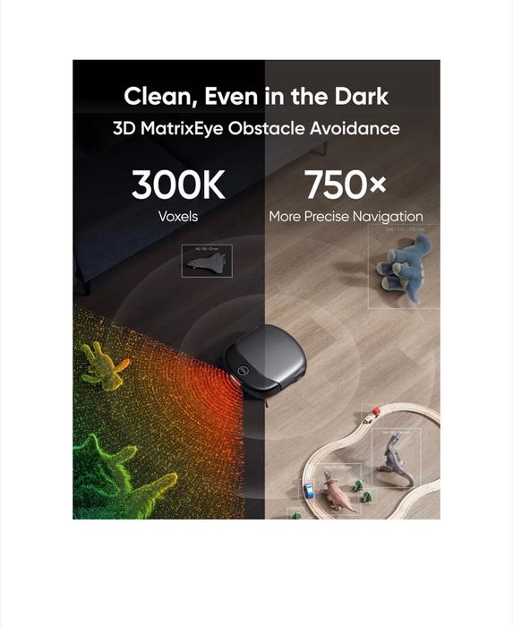 Aspirator robot eufy Robot Vacuum Omni S1 Pro, Statie All-in-One