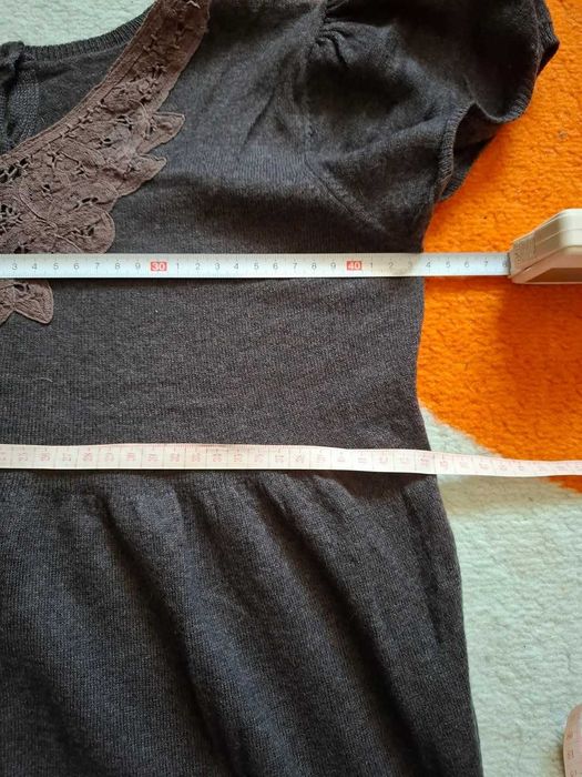 Bluza blend lana maneca scurta