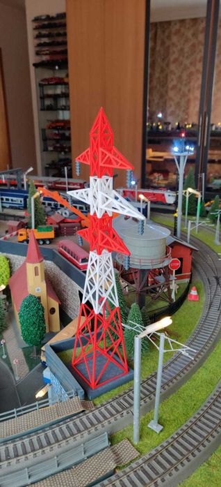 Stalp inalta tensiune scara 1:87