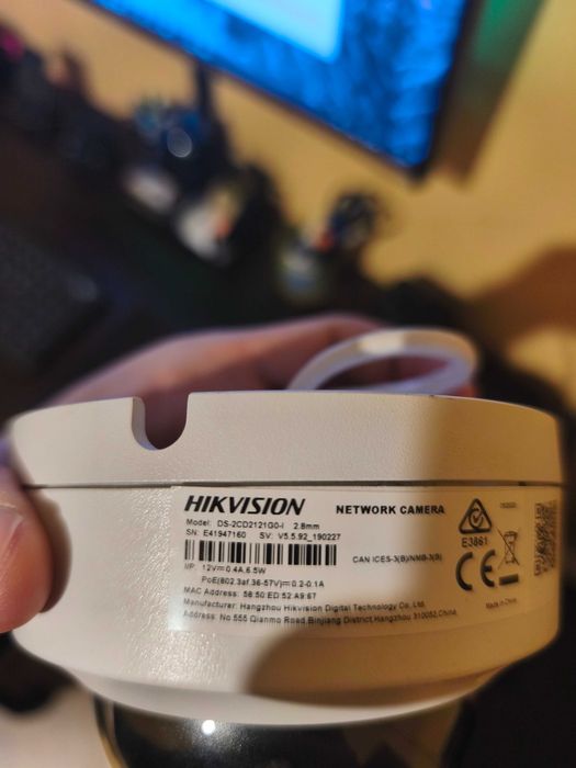 IP камера Hikvision 2CD2121G0-I 2MPx H.265+ лек коментар
