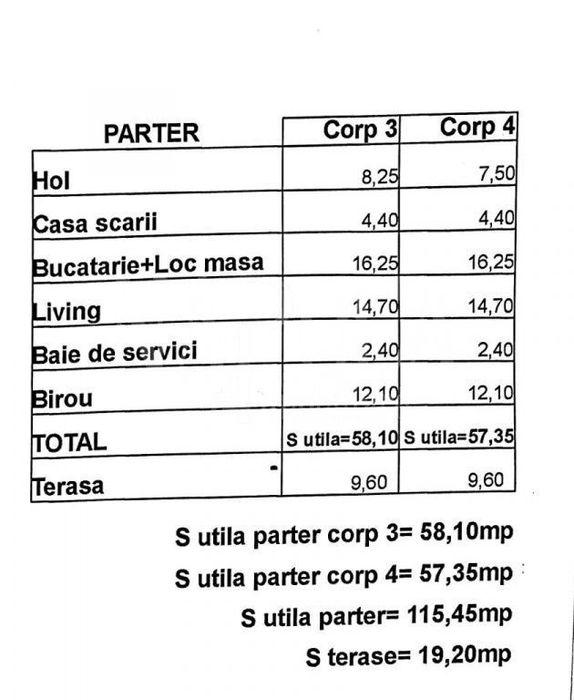 Casa 4 camere de vanzare in Floresti