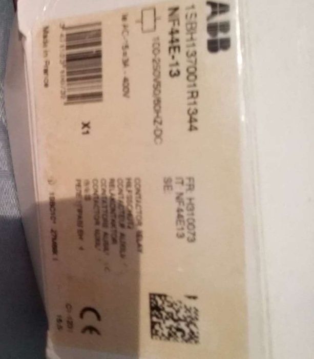 Contactor ABB - 240V, 25 A, cod NF71E