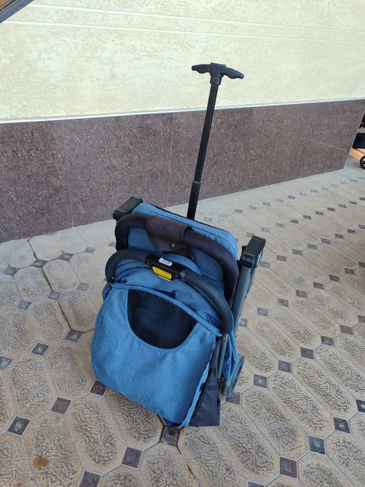 Детская чемодан коляска