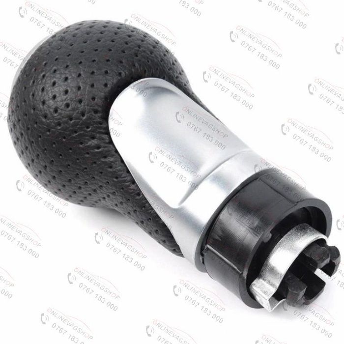 Nuca schimbator piele perforata S-line MATA pt Audi A4 B8,A5,A6,Q5