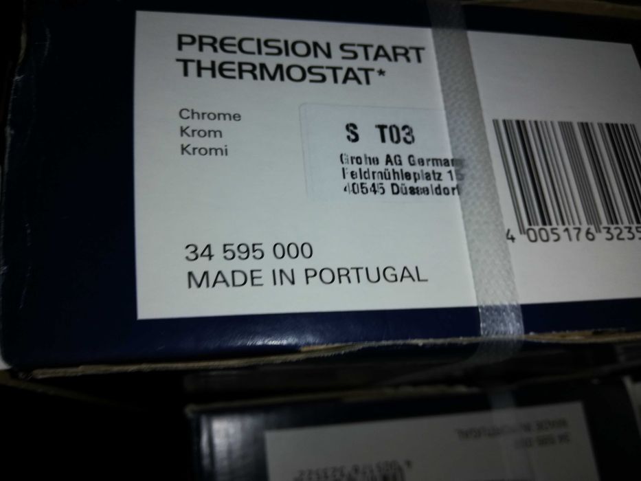 Vând baterie Grohe cap termostat