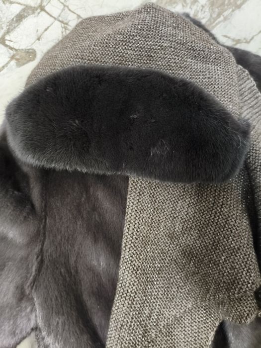 Женская норковая шуба
