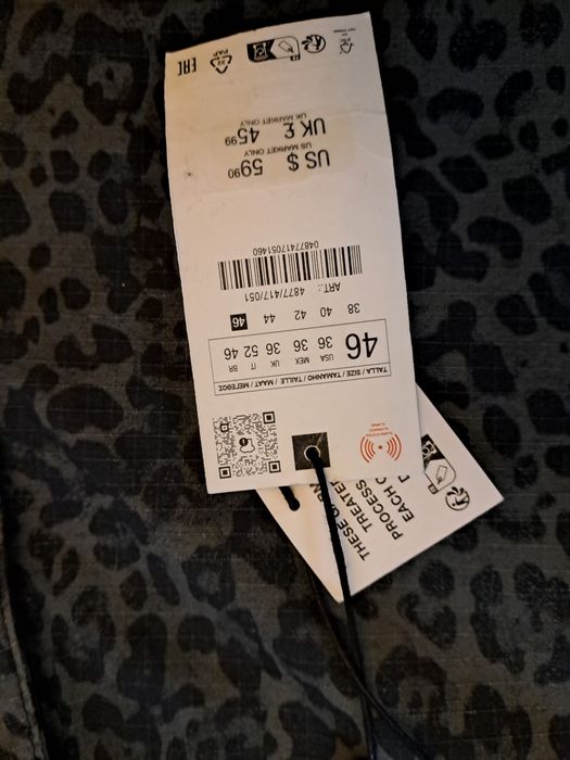 Pantaloni Zara Wide fit,animal print,Editie  Speciala,46