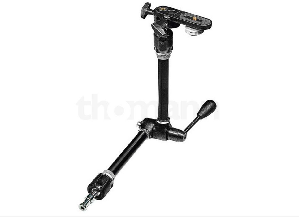 Manfrotto 143A Magic Arm with 143BKT Camera Bracket and 035 Super Clamp