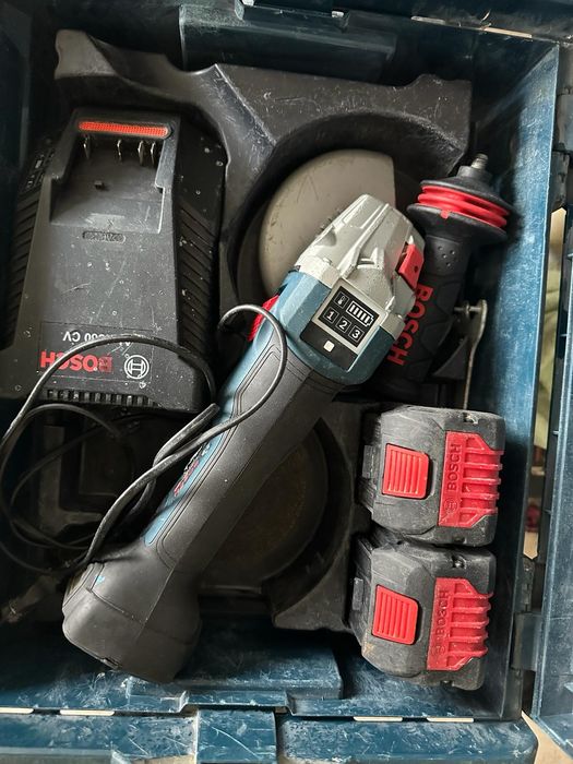 Polizor bosch gws 18v 125se hilti dewalt