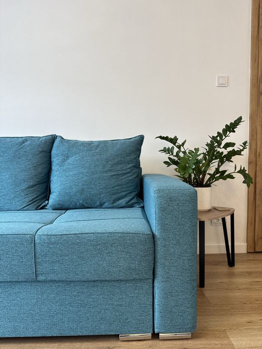 Canapea extensibilă elegantă – Velvet 19 | Pat 190×165 cm | Ladă depozitare