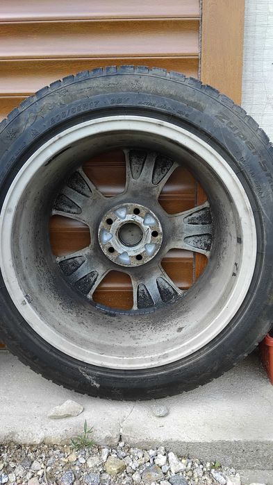 Джанти със зимни гуми 17 5х112