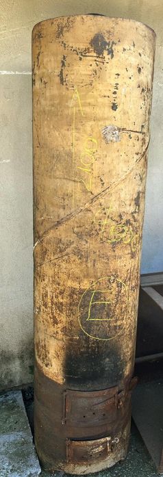 Godin / soba metalica din tabla groasa