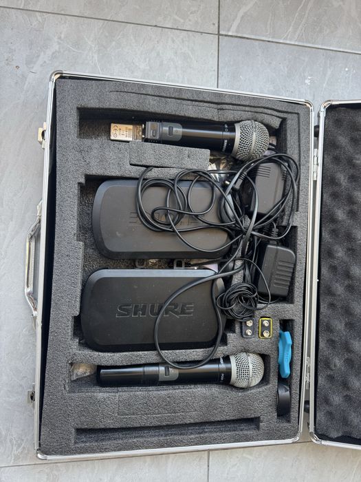 Shure микрофон в хорошем состояний