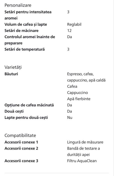 Aparat de cafea  philips