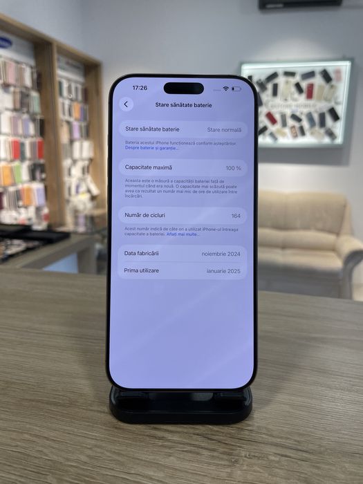 iPhone 16 Pro Max 256gb,100% |•| G Store Mobile