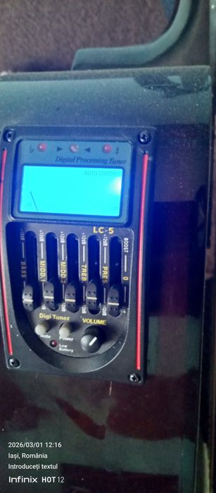 chitara electro acustica flame