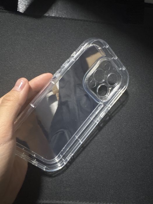 Чехол с зеркалом/ iphone 15 pro