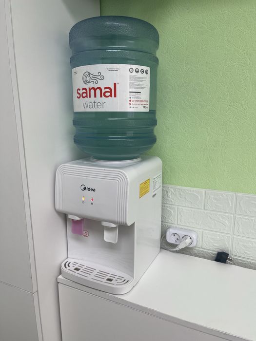 СРОЧНО! Кулер для воды Midea с функцией нагрева. Диспенсер настольный