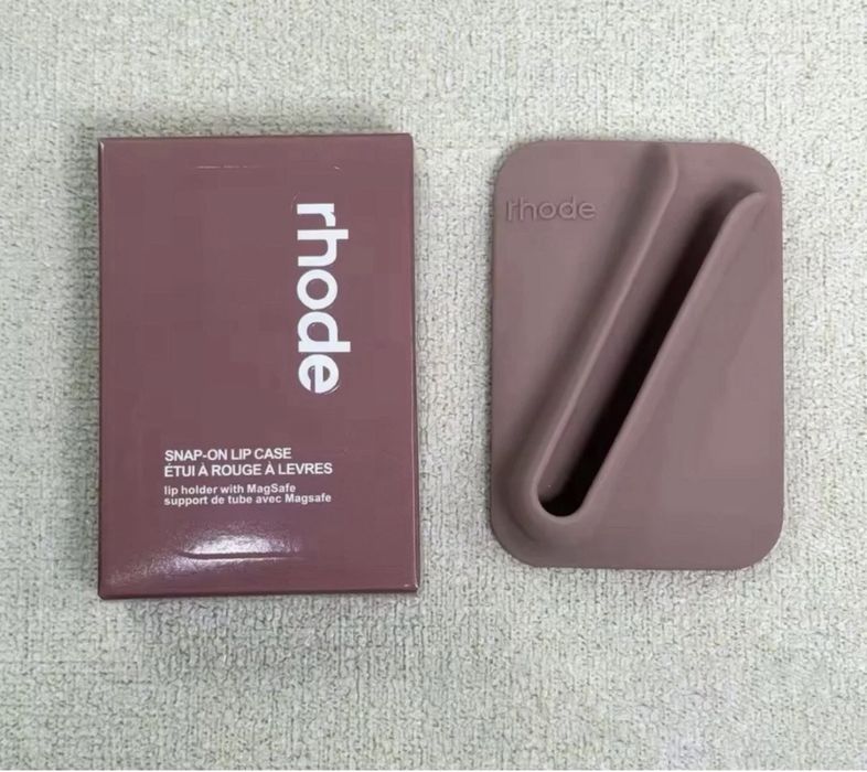 Rhode нов магнитен калъф Snap-On за iPhone MagSafe и rhode гланц Lip Tint