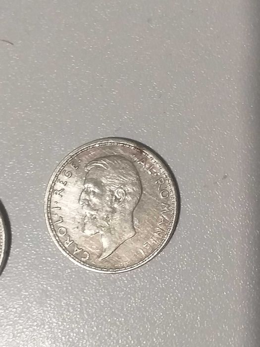 Moneda 1 leu  carol i 1914-Mihai regele romanilor 200 lei 1942