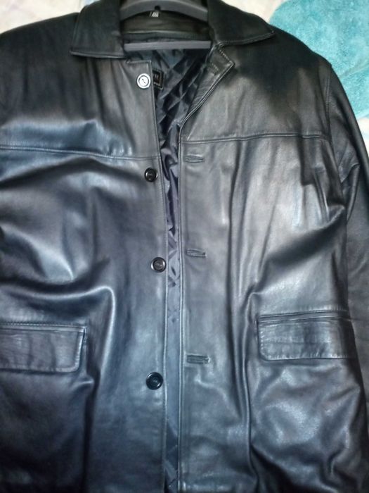 Haină de piele, stil sacou