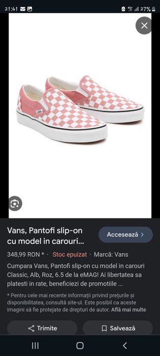Teniși Vans originali damă
