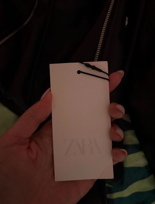 Кожено яке Zara.