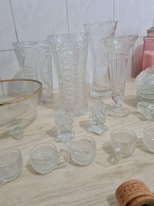 Obiecte vechi vintage cristal