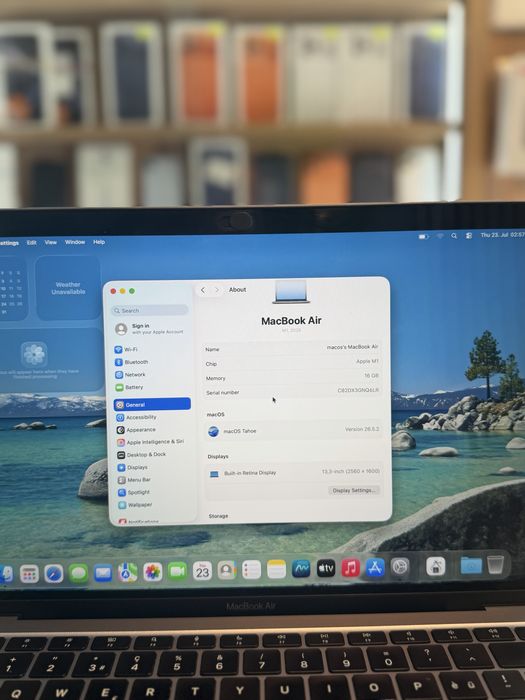 Macbook Air M1 2020 13-inch 512Gb/BATERIE96%/Garantie 12 luni @atsgsm.ro