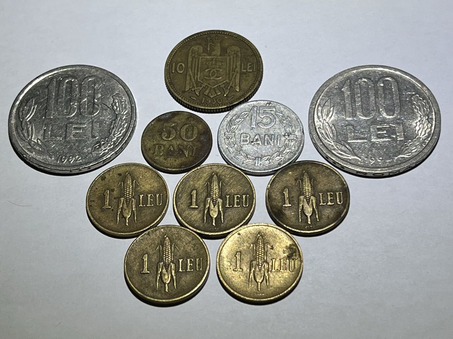 Monede diverse Lei Denar Lepta