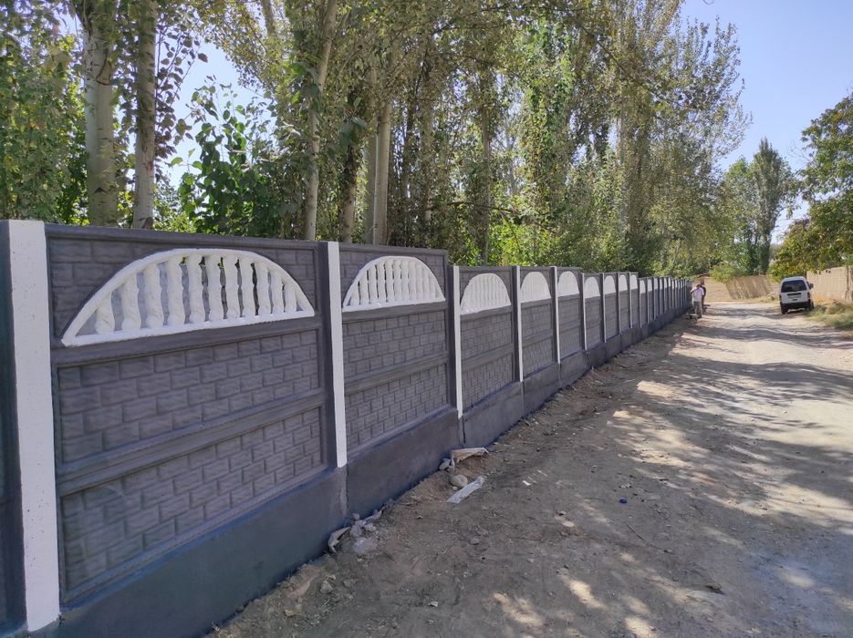 Еврозабор.куриниши чиройли бетон девор