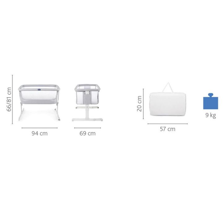 Бебешка кошара  Next 2 me air