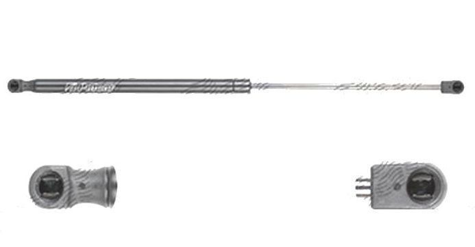 Amortizor capota fata, echilibror Porsche Cayenne (92a), 04.2010-12.2017, Stanga = Dreapta, Lungime, Cursa, Forta: 556 mm, 235 mm, 240 N