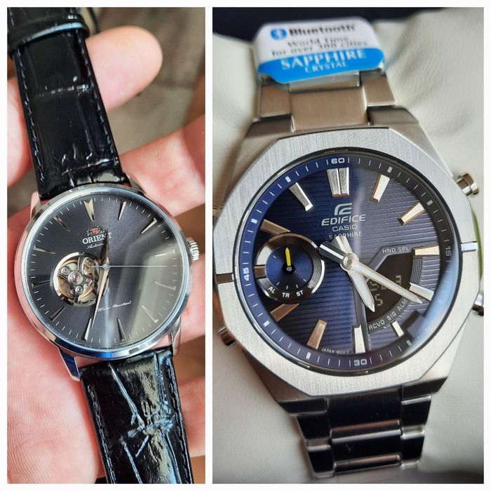 Casio Edifice și Orient Automatic