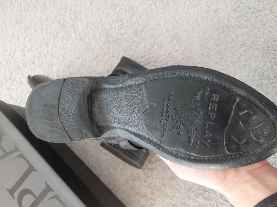 Replay boots мъжки кожени боти