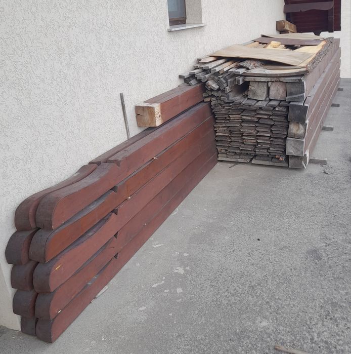 Lemn prelucrat, finisat constructii