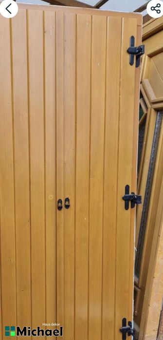 Usa terasa dubla,lemn,obloane,Austria(Martin 8190)