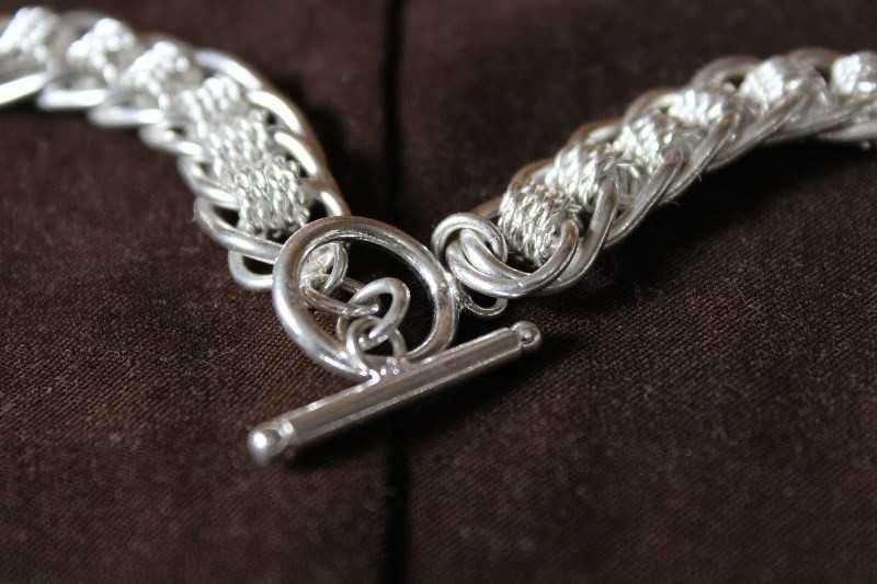 Дамско сребърно колие