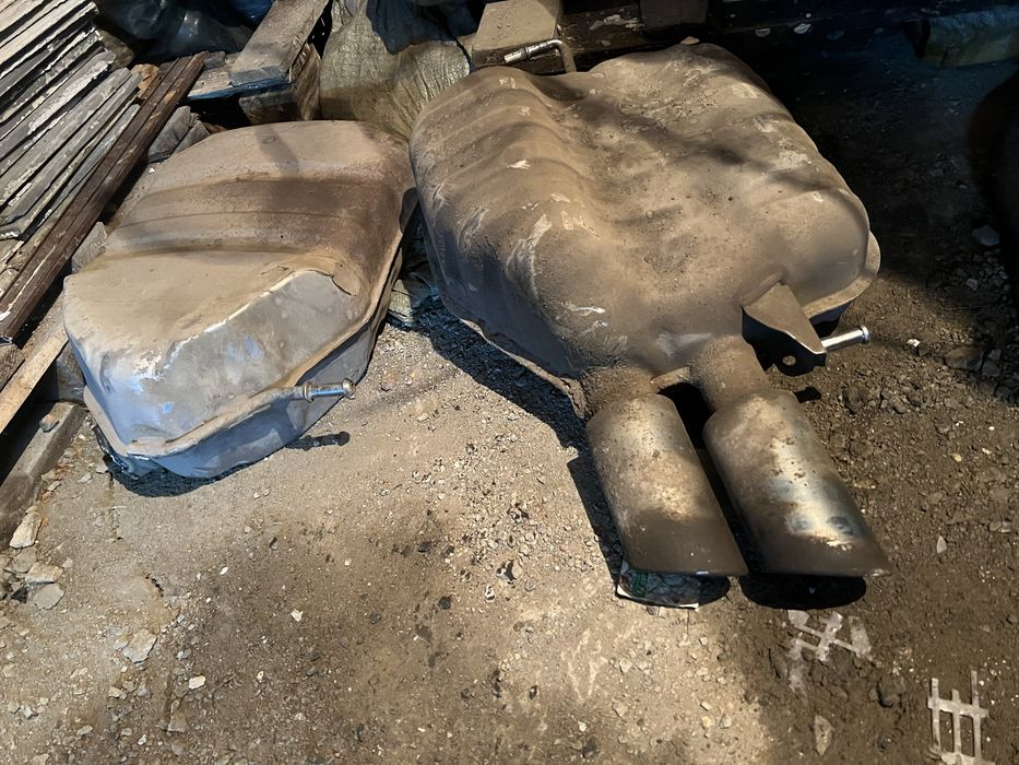 Глушители Ауди 2шт