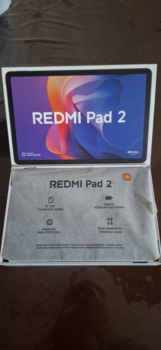 Планшет Redmi Pad 2 8+8/256GB как новый!