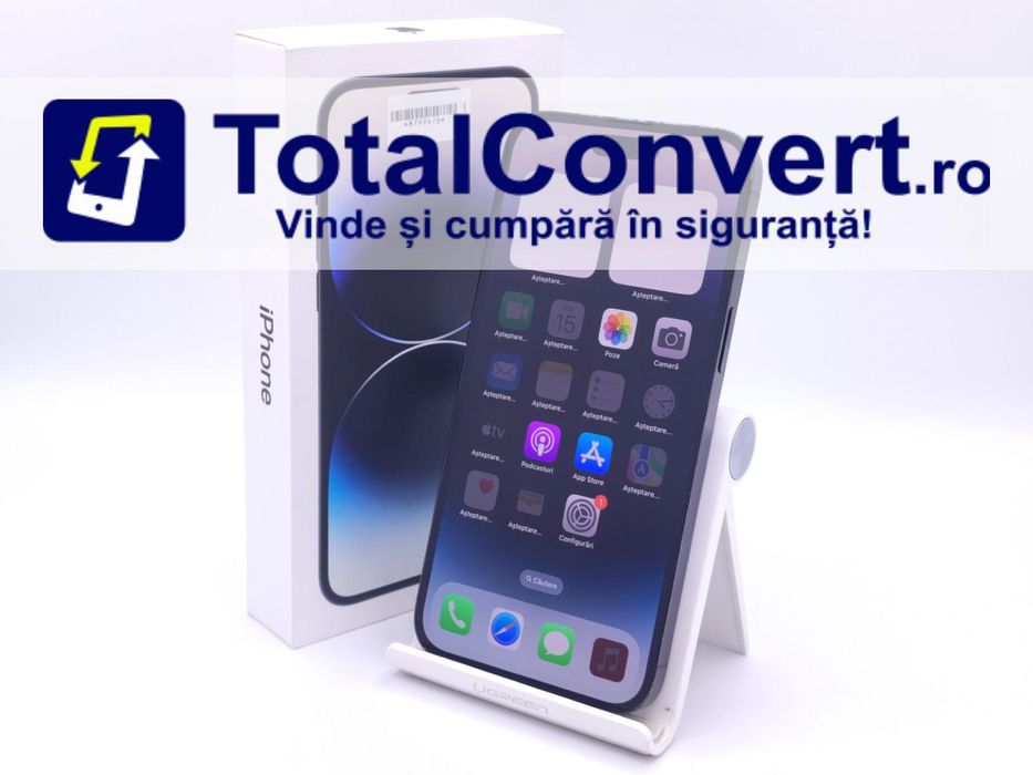 Apple iPhone 14 Pro Max 128GB Space Black, Garantie 24 luni | #D87994